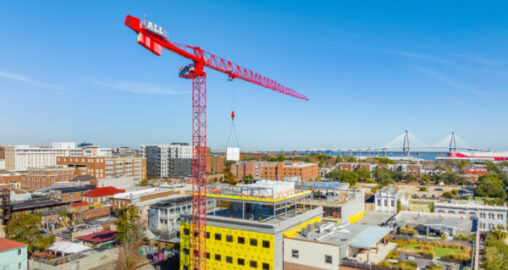 Capital Square and Method Co. Mark Construction Milestone with Topping Out of Luxury Boutique Hotel in Charleston Opportunity Zone