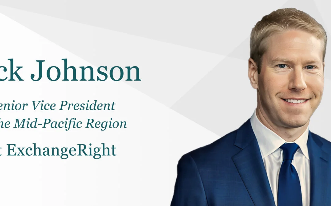 ExchangeRight Adds Nick Johnson as Senior Vice President of the Mid-Pacific Region